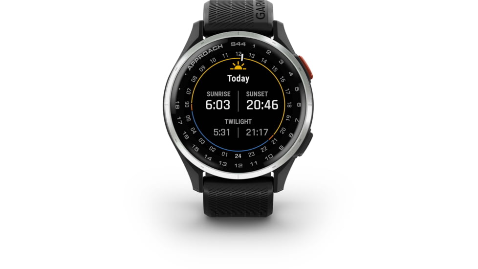 Garmin Approach S44 GPS Golf SmartWatch, Black, 010-03009-00
