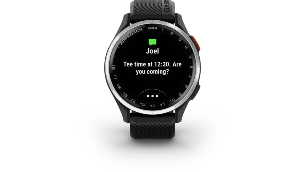 Garmin Approach S44 GPS Golf SmartWatch, Black, 010-03009-00