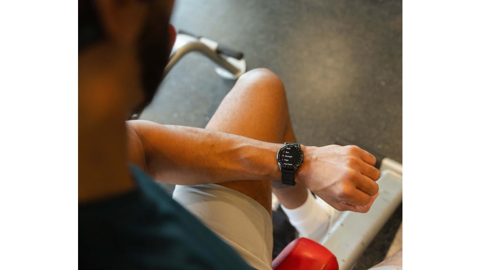 Garmin Approach S44 GPS Golf SmartWatch, Black, 010-03009-00