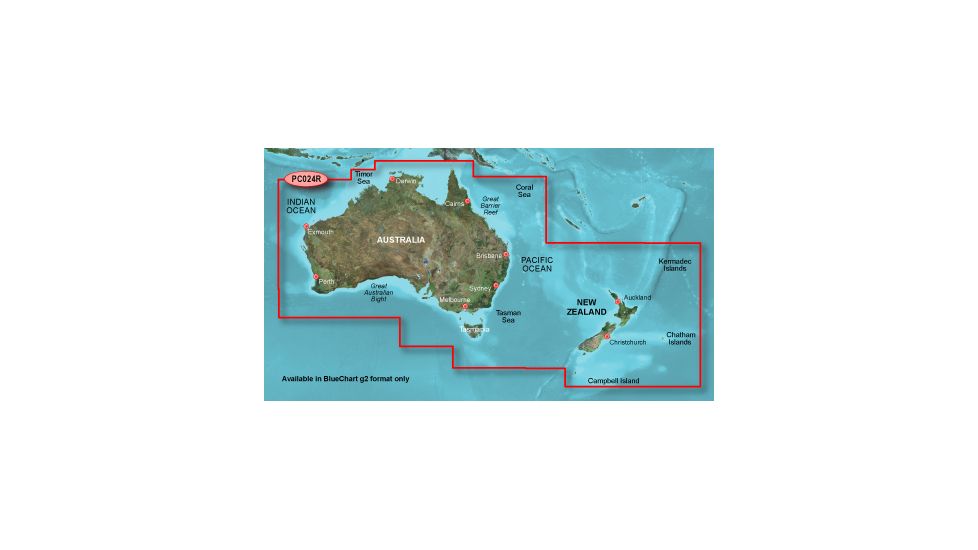 Garmin BlueChart g2 - Australia and New Zealand