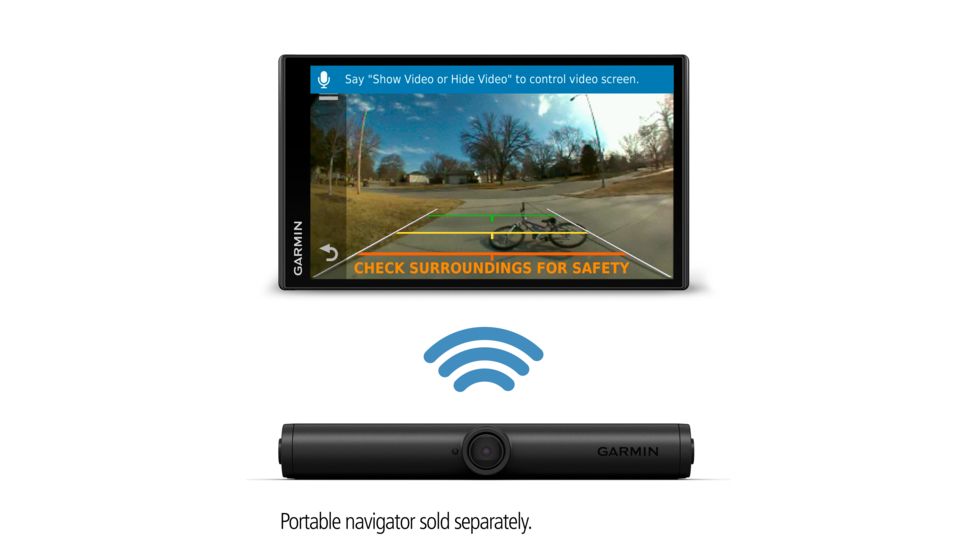 Garmin BC 40 Wireless Backup Camera w/ License Plate Mount, Black, 010-01866-00