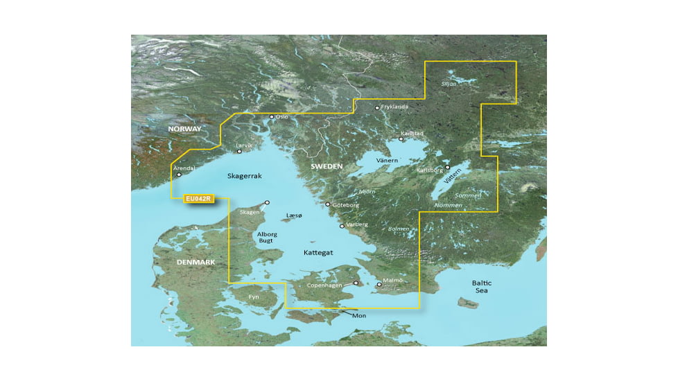 Garmin BlueChart g2 Oslo to Trelleborg v2010.5-v12 microSD Card w/SD Adapter 010-C0779-20