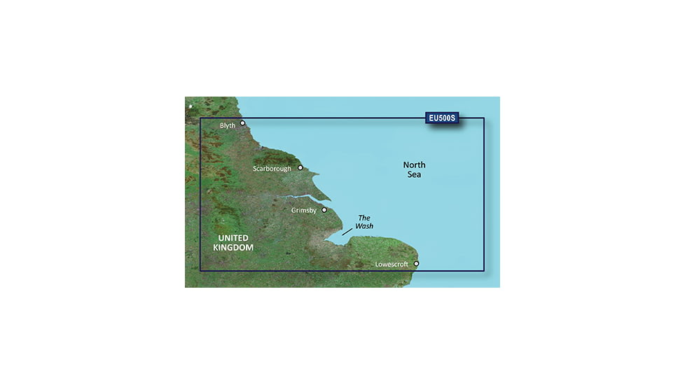 Garmin BlueChart g2 Vision - Blyth to Lowestoft JUL 08 (EU500S) SD Card 010-C0844-00