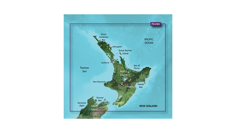 Garmin BlueChart g2 Vision - New Zealand North JUL 08 (PC416S) SD Card 010-C0874-00