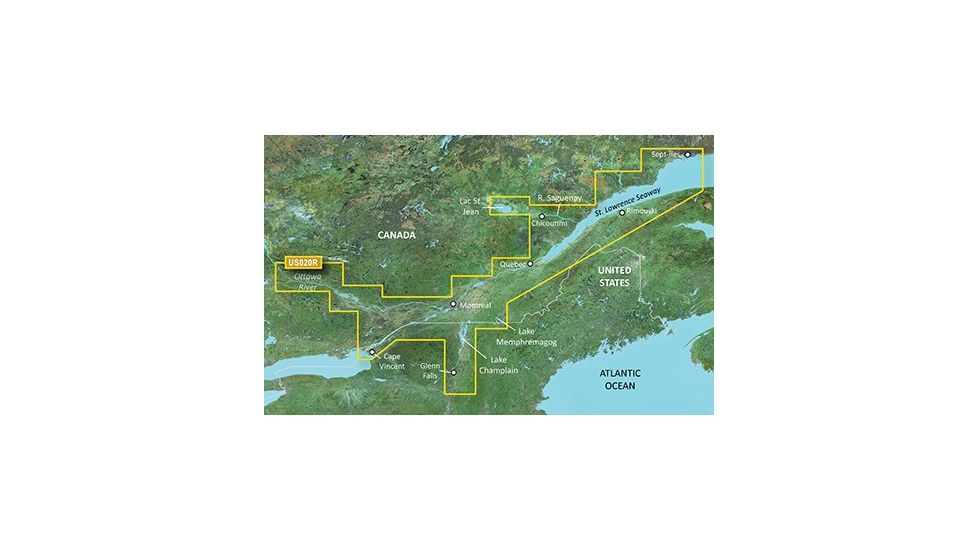 Garmin BlueChart g2 Vision - St. Lawrence Seaway JUL 08 (US020R) SD Card 010-C0721-00