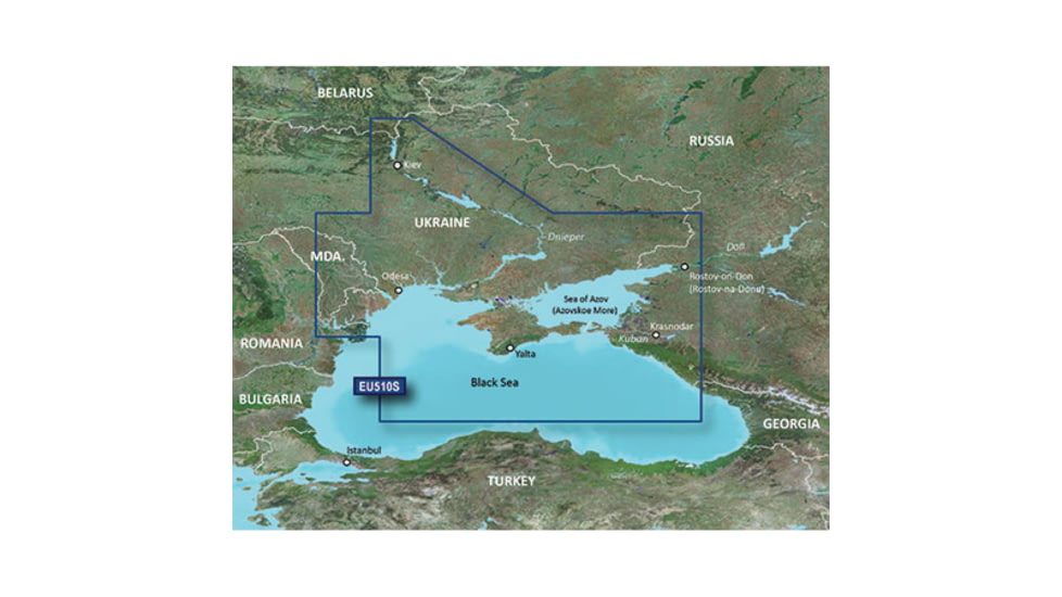 Garmin BlueChart g3 Vision VEI510S - Dnieper River &amp; Azov Sea - microSD/SD, 010-C1128-00
