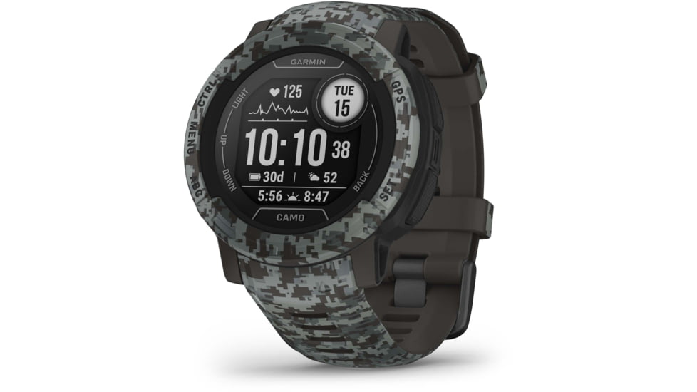 Garmin Camo Edition Instinct 2 Watches, Graphite Camo, 010-02626-13