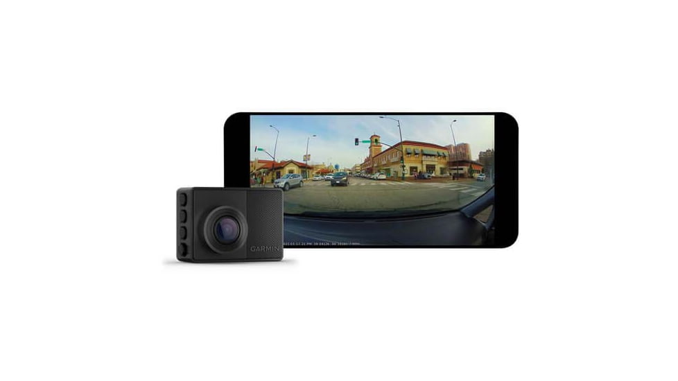 Garmin Dash Cam 67W, 1440P, 180 Degrees, Black, 010-02505-05