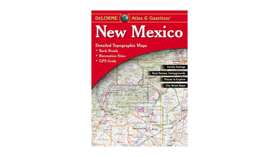 Garmin Delorme New Mexico Atlas &amp; Gazetteer Paper Map AA-008863-000