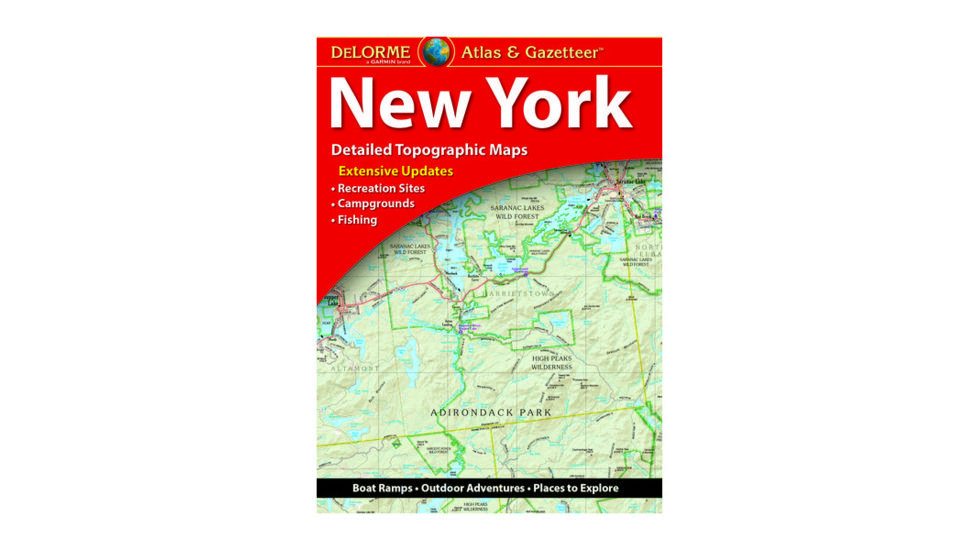 Garmin Delorme New York Atlas &amp; Gazetteer Paper Map 010-12767-00