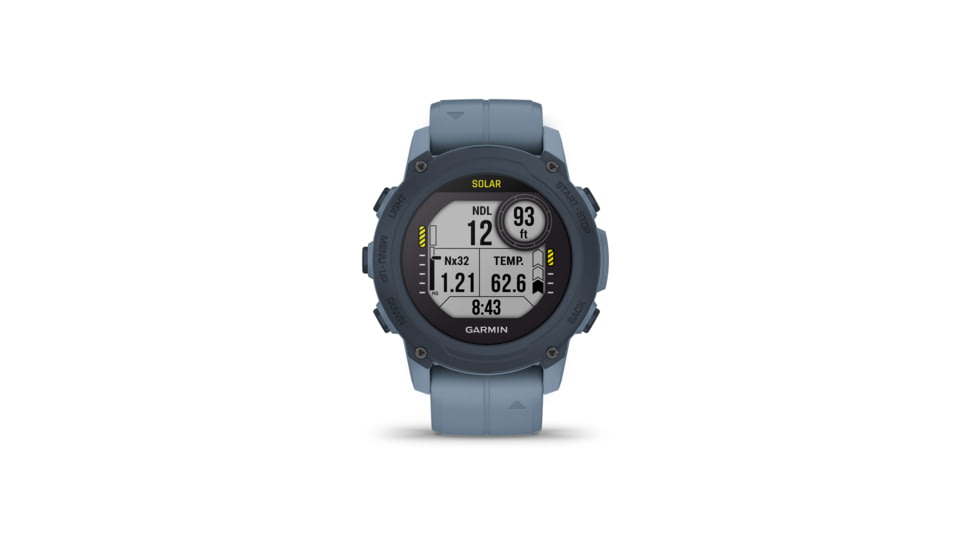 Garmin Descent G1 Solar Dive Computer, Hurricane Blue, 010-02604-03