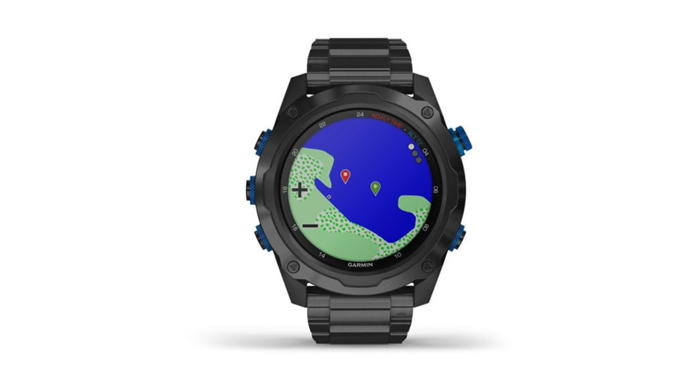 Garmin Descent Mk2i Diving Watch w/ Descent T1 Bundle, Titanium Carbon Gray DLC with DLC Titanium Band, 010-02132-02
