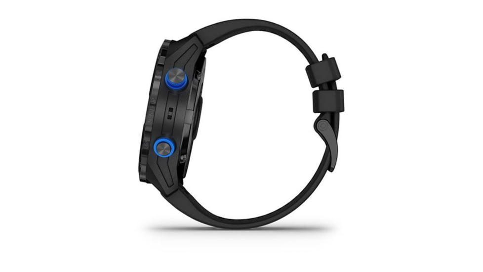 Garmin Descent Mk2i, Titanium Carbon Gray DLC with Black Band, Carbon Gray/Black, 010-02132-01