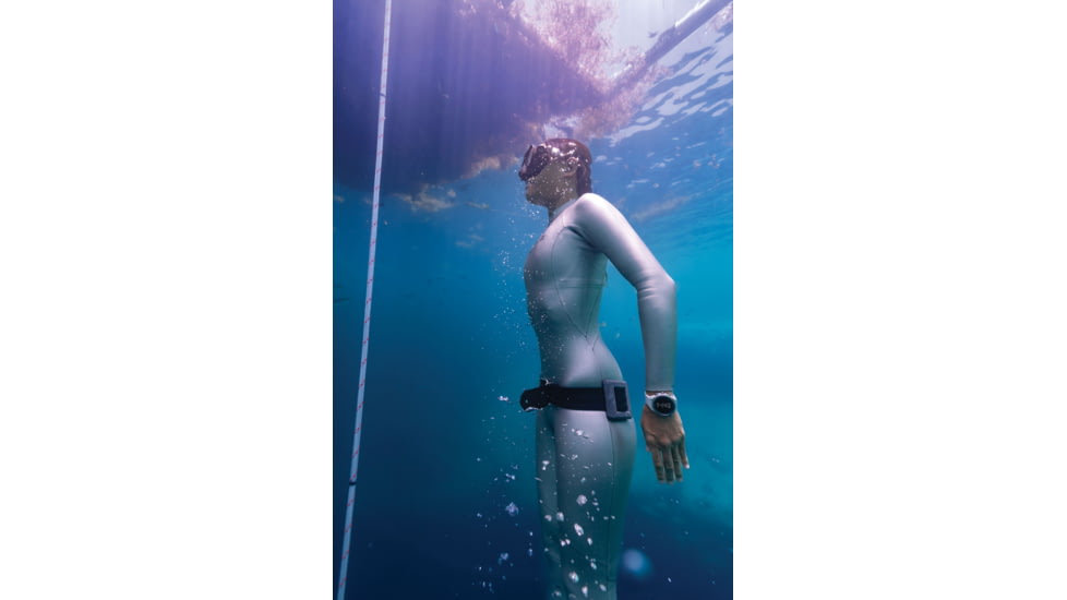 Garmin Descent Mk3 43mm, Stainless Steel with Fog Gray Silicone Band, 010-02753-03