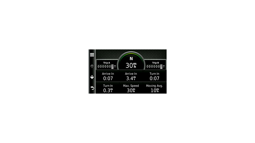 Garmin dezl 560LMT GPS Screenshot