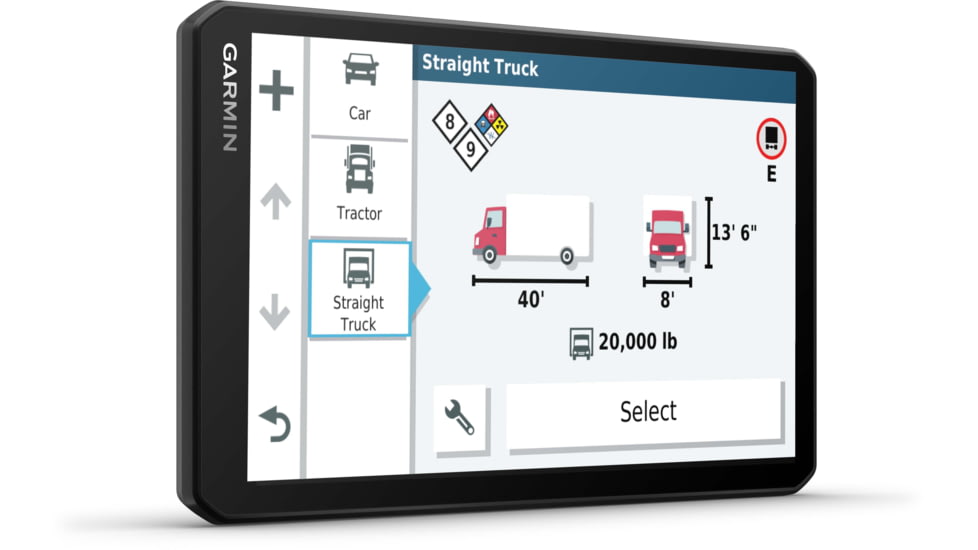 Garmin dezl OTR700 GPS, Black, 010-02313-00