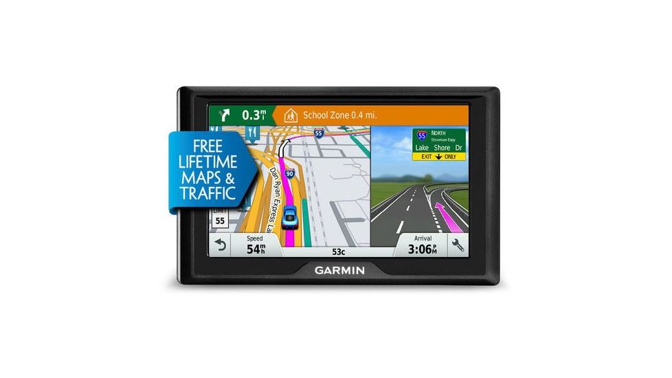 Garmin Drive 50LMT USA/CANADA GPS Navigator w/5in Dual-Orientation Display 010-01532-06
