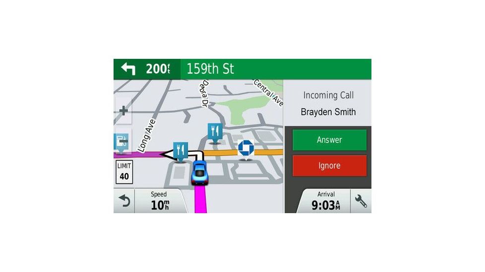 Garmin DriveSmart 70LMT GPS Navigation w/Pinch-to-Zoom Display 010-01538-01