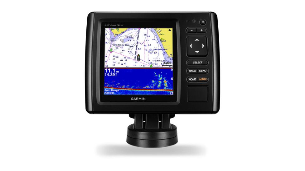 Garmin EchoMAP CHIRP 54CV, US Coastal, w/Xdcr, Black GA-0100179901