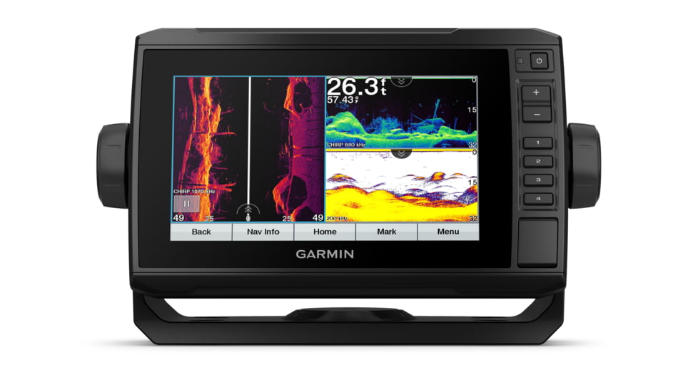 Garmin Echomap UHD 73sv, US LakeVu g3, w/o xdcr, Black, 010-02338-00