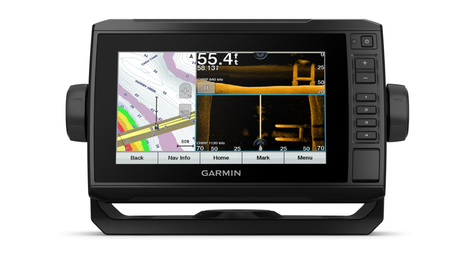 Garmin Echomap UHD 73sv, US LakeVu g3, w/o xdcr, Black, 010-02338-00