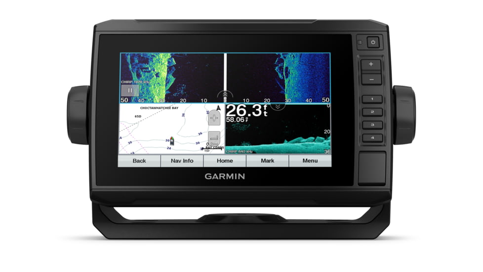 Garmin Echomap UHD 74sv, US Offshore g3, w/o xdcr, Black, 010-02339-00