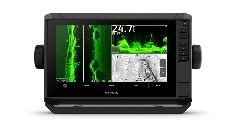 Garmin ECHOMAP UHD2 93sv, Chartplotter Fishfinderss, U.S. Inland, Without Transducer, 010-02688-00