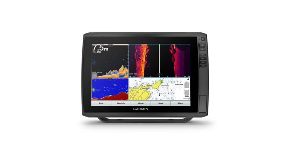 Garmin Echomap Ultra 122sv Fishfinder, WW, w/o XDCR, Black, 010-02113-00