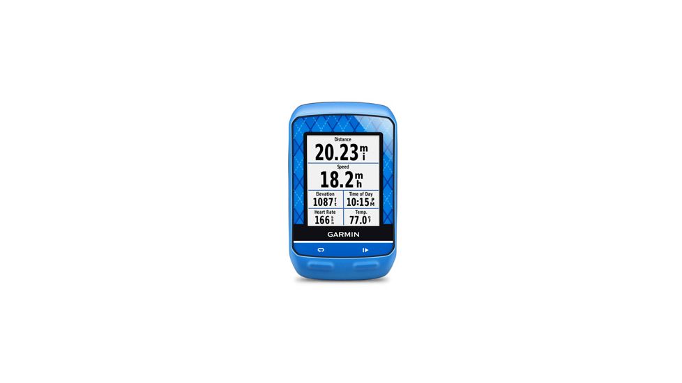 Garmin Edge 510 Bundle Bike GPS, Blue 010-01064-05
