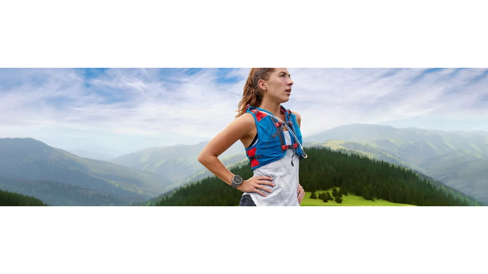 Garmin Enduro Watches, Silver/Gray Body with Slate Band, 010-02408-00