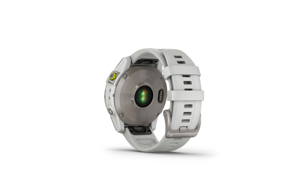 Garmin Epix Gen 2 Watch, White Titanium, 010-02582-20