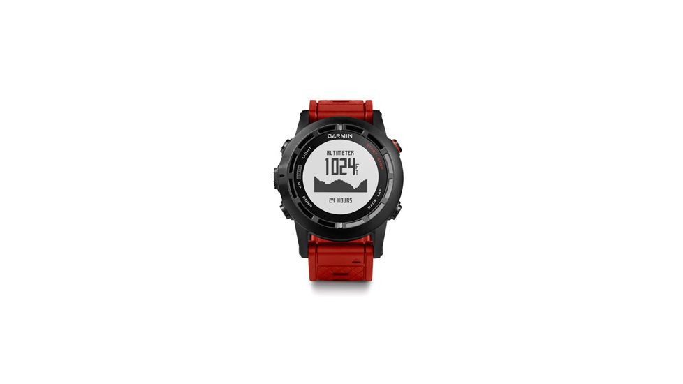Garmin Fenix 2 GPS Training Watch Special Edition, Red 010-01040-66