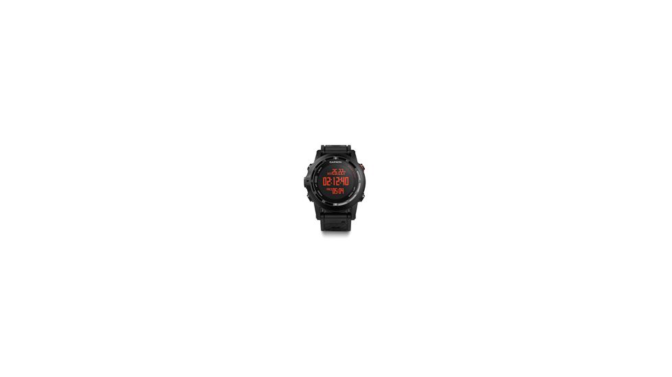 Garmin Fenix 2 Multisport Training Watch, Black, Performer Bundle, HRM-Run Monitor 010-01040-70