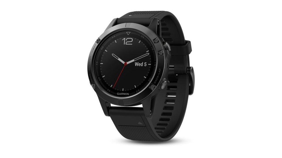 Garmin Fenix 5, Sapphire, Black, GPS Watch, NA, Black 010-01688-10