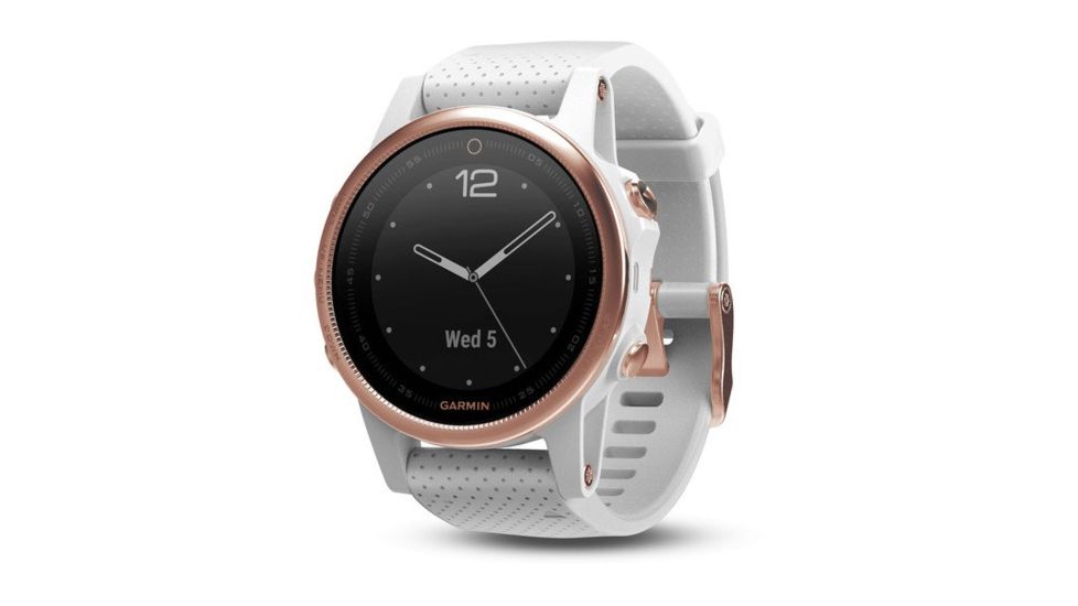 Garmin Fenix 5S, Sapphire, GPS Watch, NA, Rose Gold 010-01685-16
