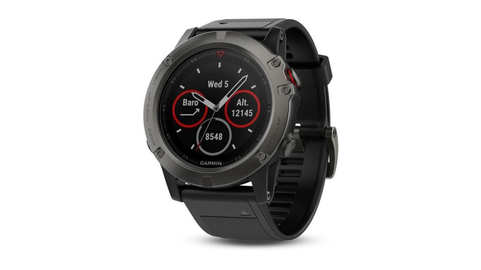 Garmin fenix 5x, Sapphire, GPS Watch, Canada, Slate Gray 010-01733-05