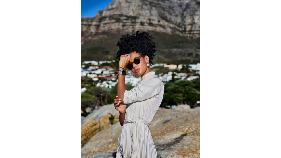 Garmin Fenix 6S Pro Solar Watch, Light Gold w/ Light Sand Band, 010-02409-10