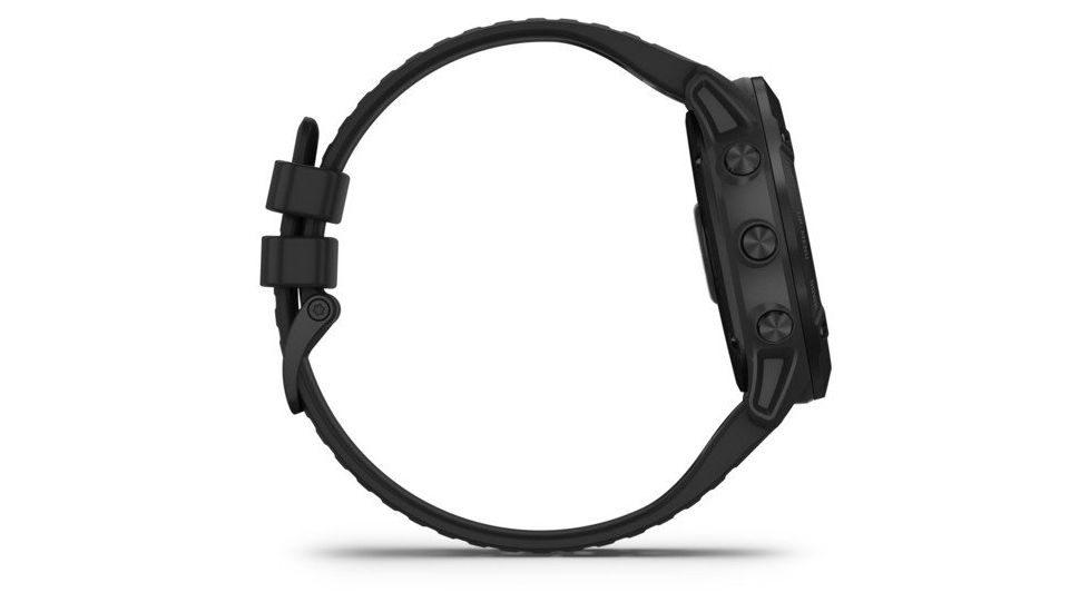 Garmin Fenix 6X Pro Multisport GPS Smartwatch, Black w/Black Band, 010-02157-00
