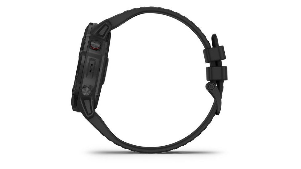 Garmin Fenix 6X Pro Multisport GPS Smartwatch, Black w/Black Band, 010-02157-00