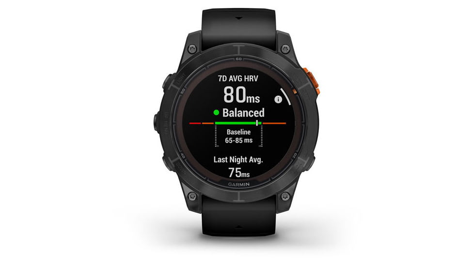 Garmin Fenix 7X Pro Solar Edition Slate Gray with Black Band Watch, 010-02778-00