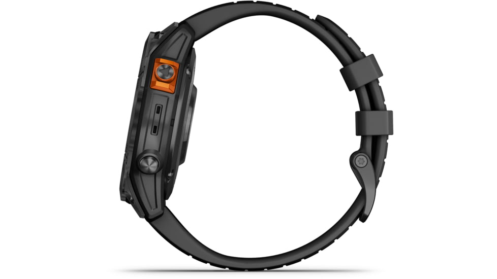 Garmin Fenix 7X Pro Solar Edition Slate Gray with Black Band Watch, 010-02778-00
