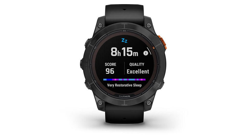 Garmin Fenix 7X Pro Solar Edition Slate Gray with Black Band Watch, 010-02778-00