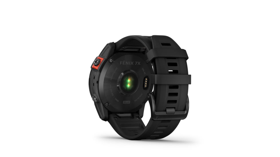 Garmin Fenix 7X Solar Watch, Slate Gray Case, Black Band, 010-02541-00