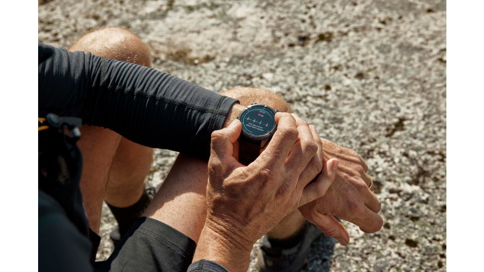 Garmin Fenix 8 Pro Unisex Watches, 47mm Case Diameter, Titanium Bezel, Graphite/Black Silicone Band, 010-03198-10