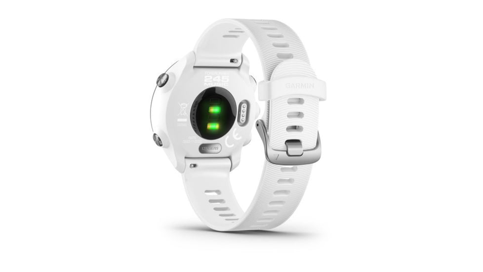 Garmin Forerunner 245 Music Watch, White, 010-02120-21