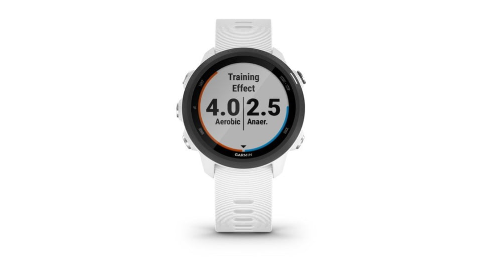 Garmin Forerunner 245 Music Watch, White, 010-02120-21