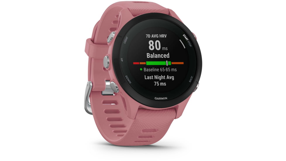 Garmin Forerunner 255s 41mm Watch, Light Pink, 010-02641-03