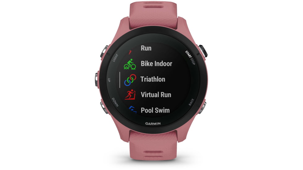 Garmin Forerunner 255s 41mm Watch, Light Pink, 010-02641-03