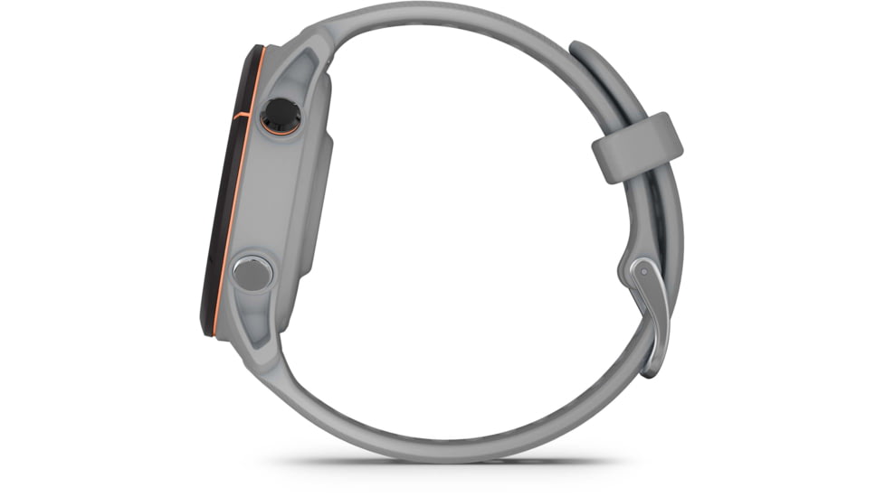 Garmin Forerunner 255s 41mm Watch, Powder Gray, 010-02641-02