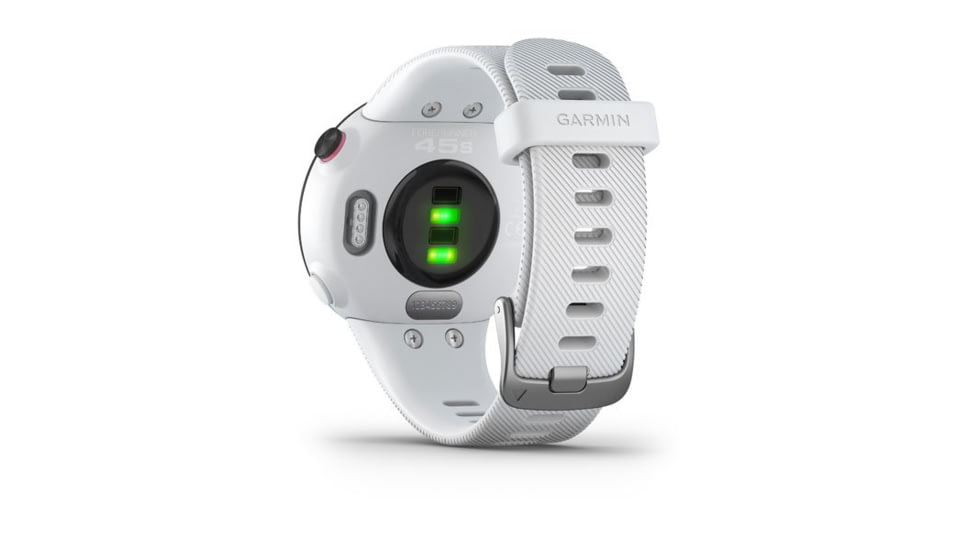 Garmin Forerunner 45S Watch, White, 010-02156-00